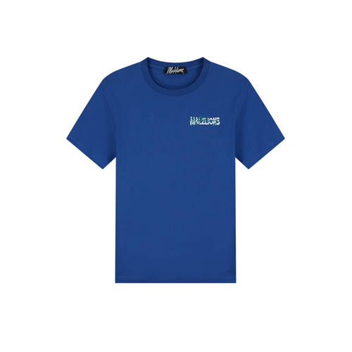 Malelions T-shirt blauw afbeelding
