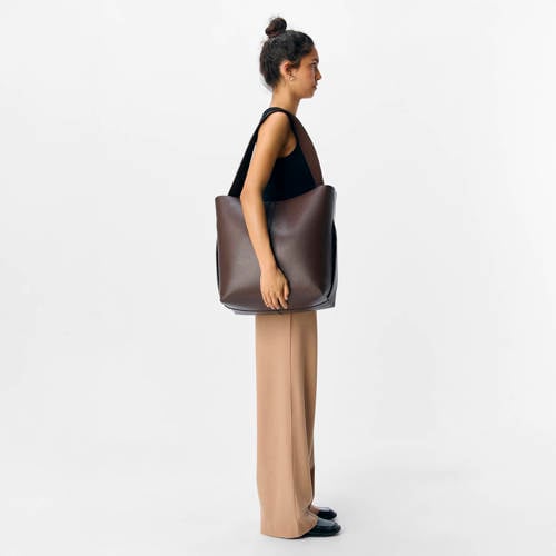 OBJECT shopper OBJGAEL donkerbruin afbeelding