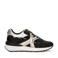 Mexx leren sneakers zwart/goud