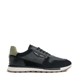 Aircobra leren sneakers donkerblauw