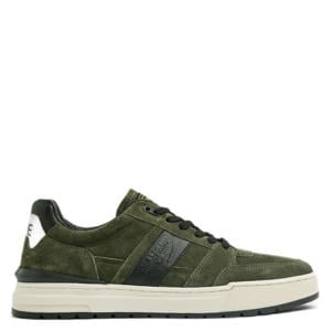 Alamere suède sneakers donkergroen