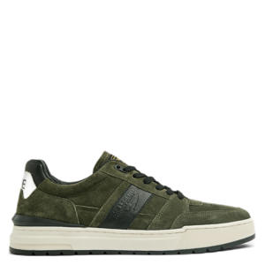 Alamere suède sneakers donkergroen