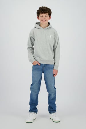 straight leg jeans dark blue denim