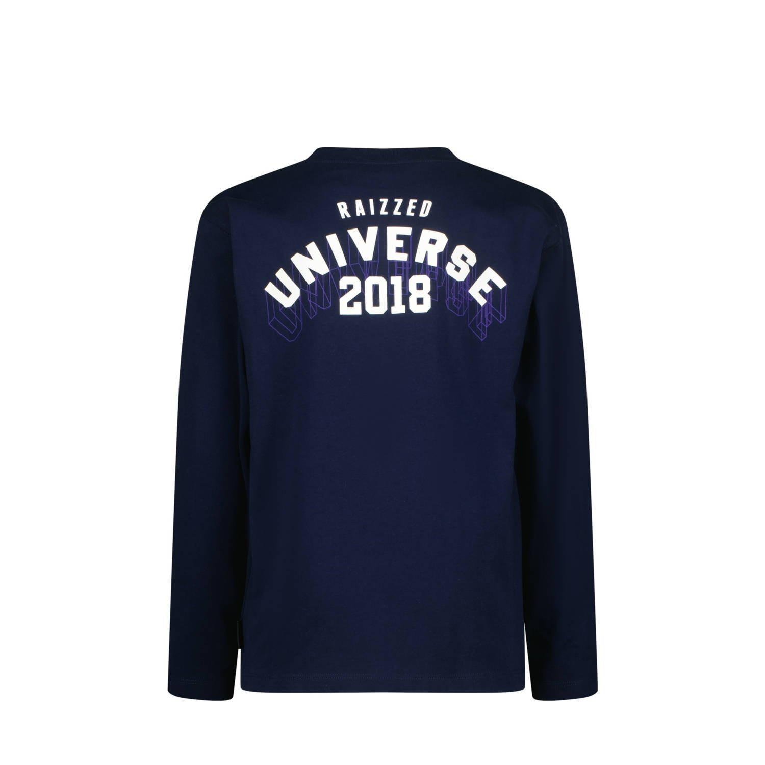 Raizzed longsleeve donkerblauw