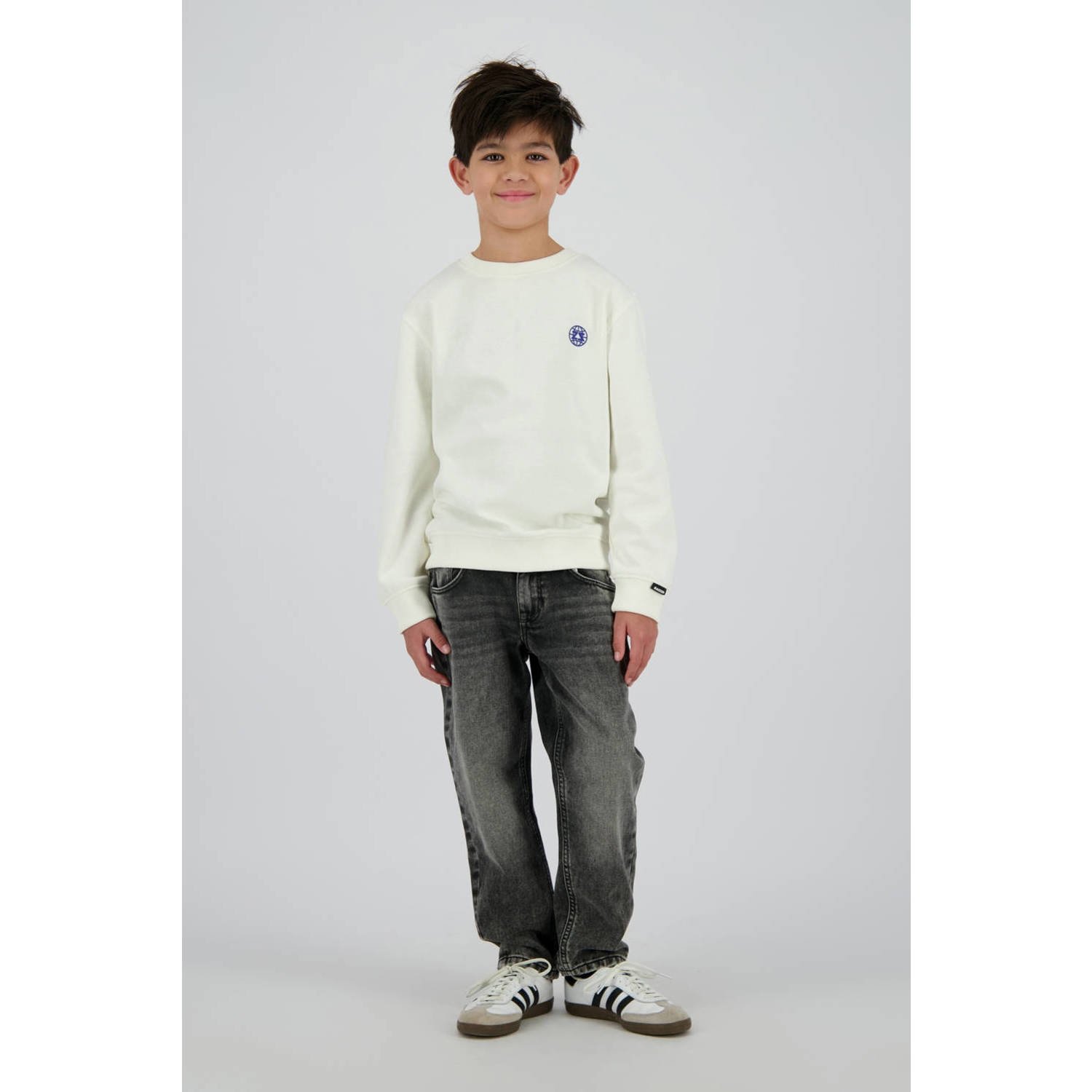 Raizzed straight leg jeans grey denim
