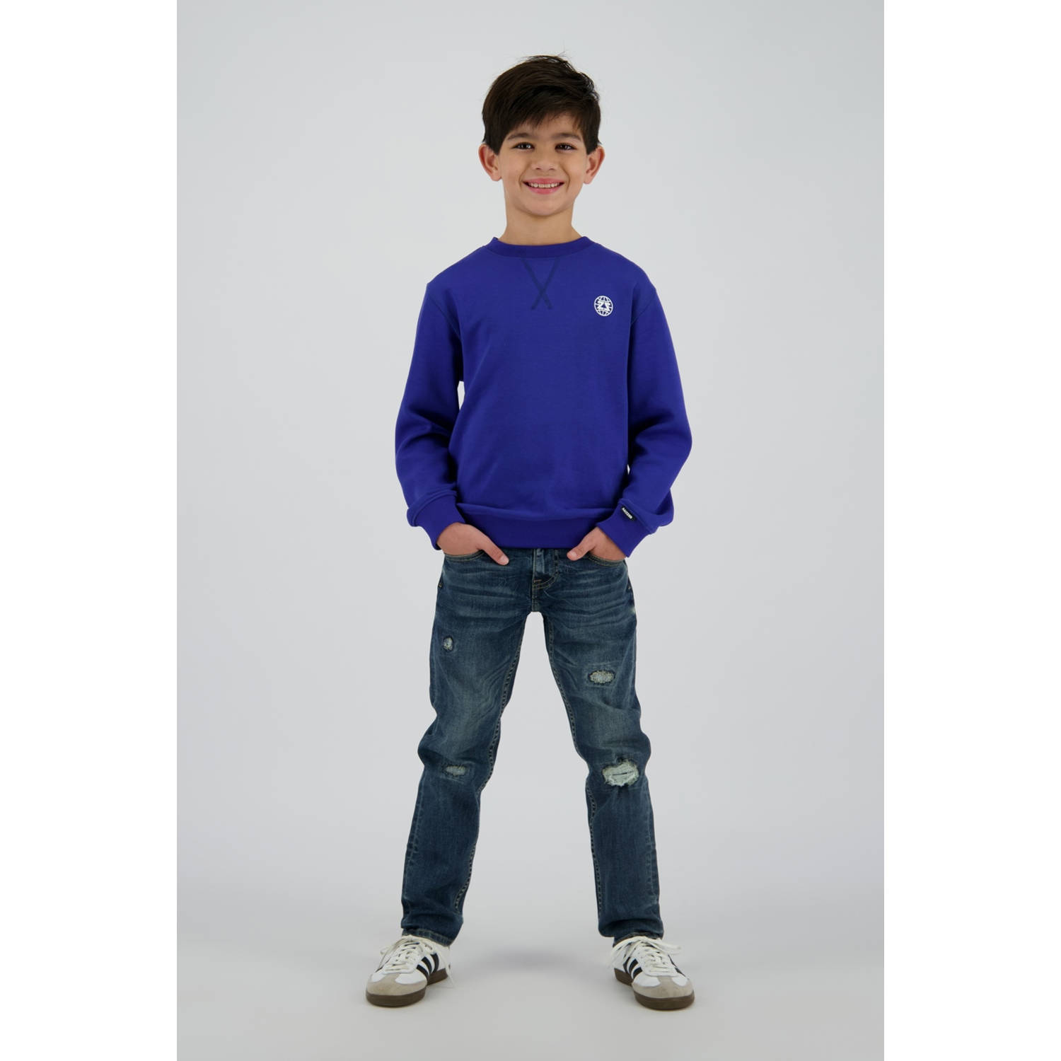 Raizzed straight leg jeans dark blue denim
