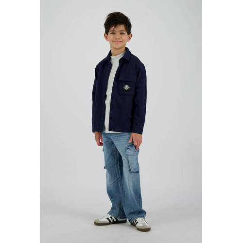 Raizzed overshirt donkerblauw afbeelding