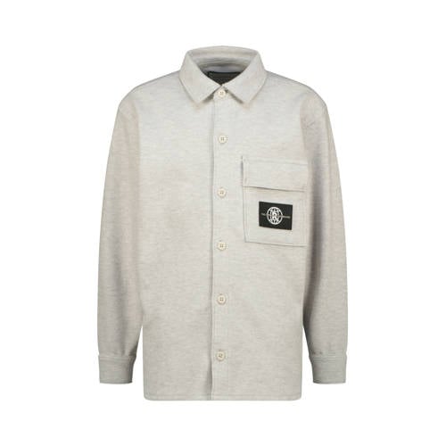 Raizzed overshirt lichtgrijs afbeelding