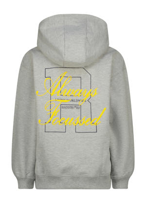hoodie grijs melange