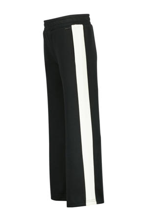 wide leg casual broek zwart