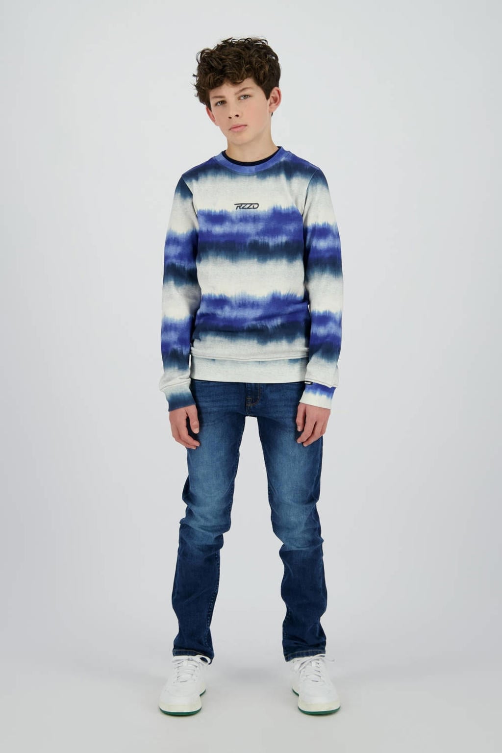 Raizzed sweater blauw