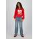 Raizzed longsleeve rood