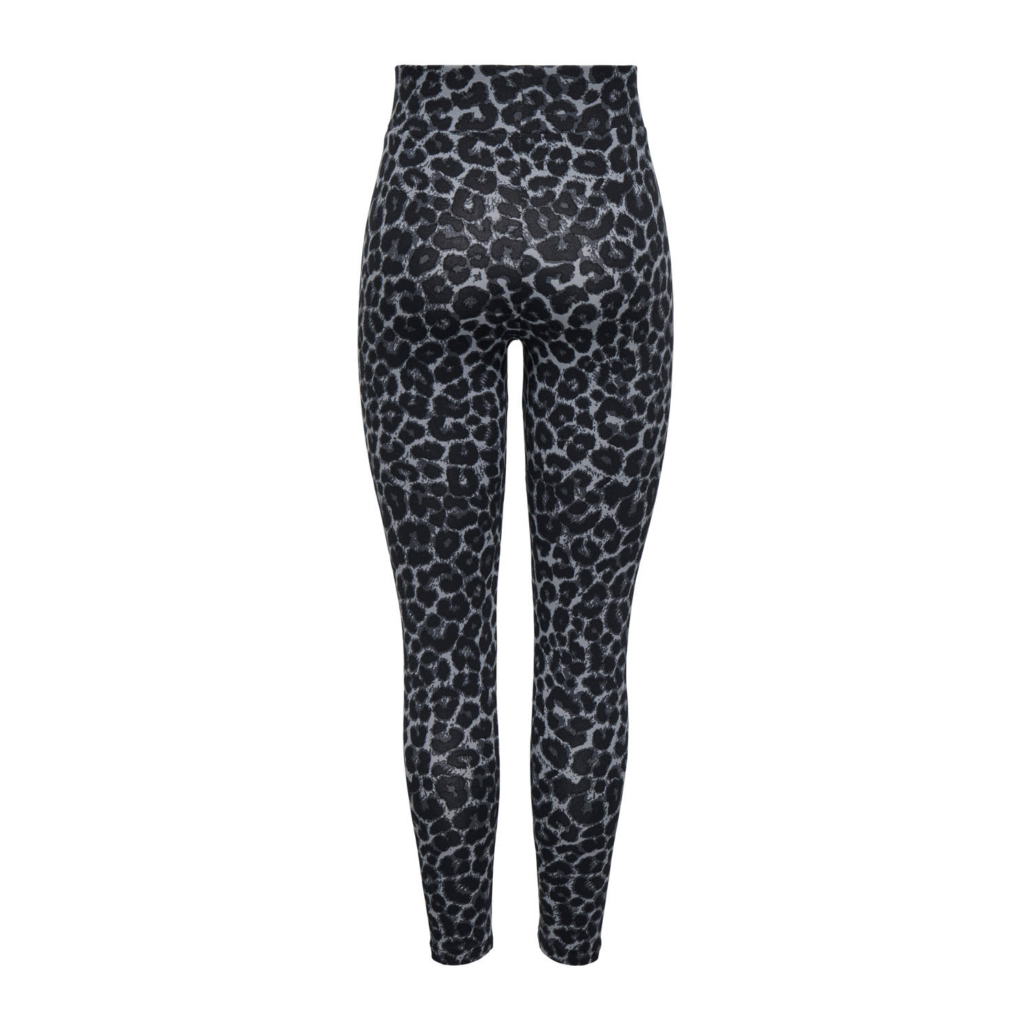 JDY legging CHARLOTTE met panterprint grijs