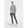 JDY legging JDYCHARLOTTE met panterprint taupe/donkergrijs