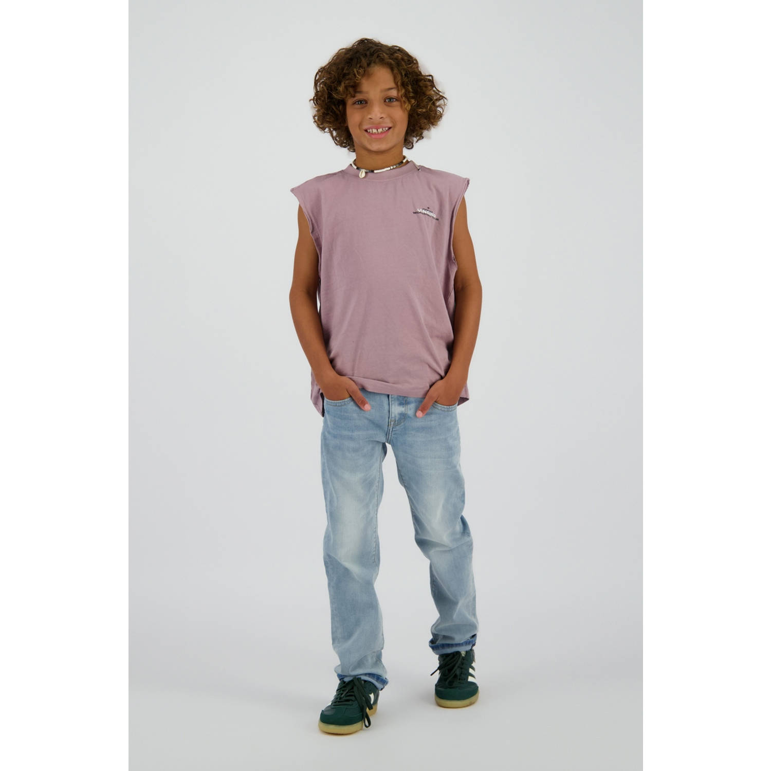 Vingino regular waist regular fit jeans light blue denim