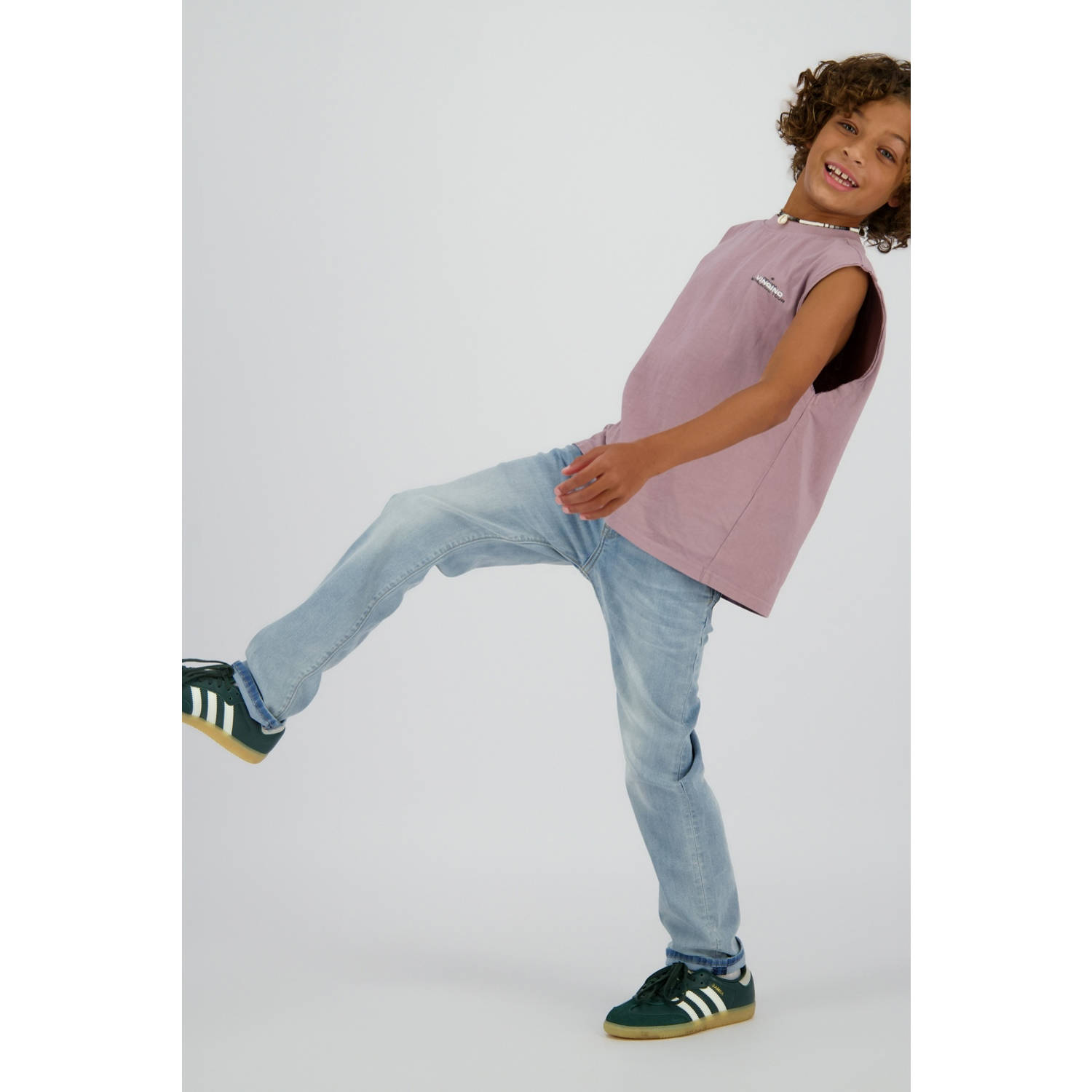 Vingino regular waist regular fit jeans light blue denim