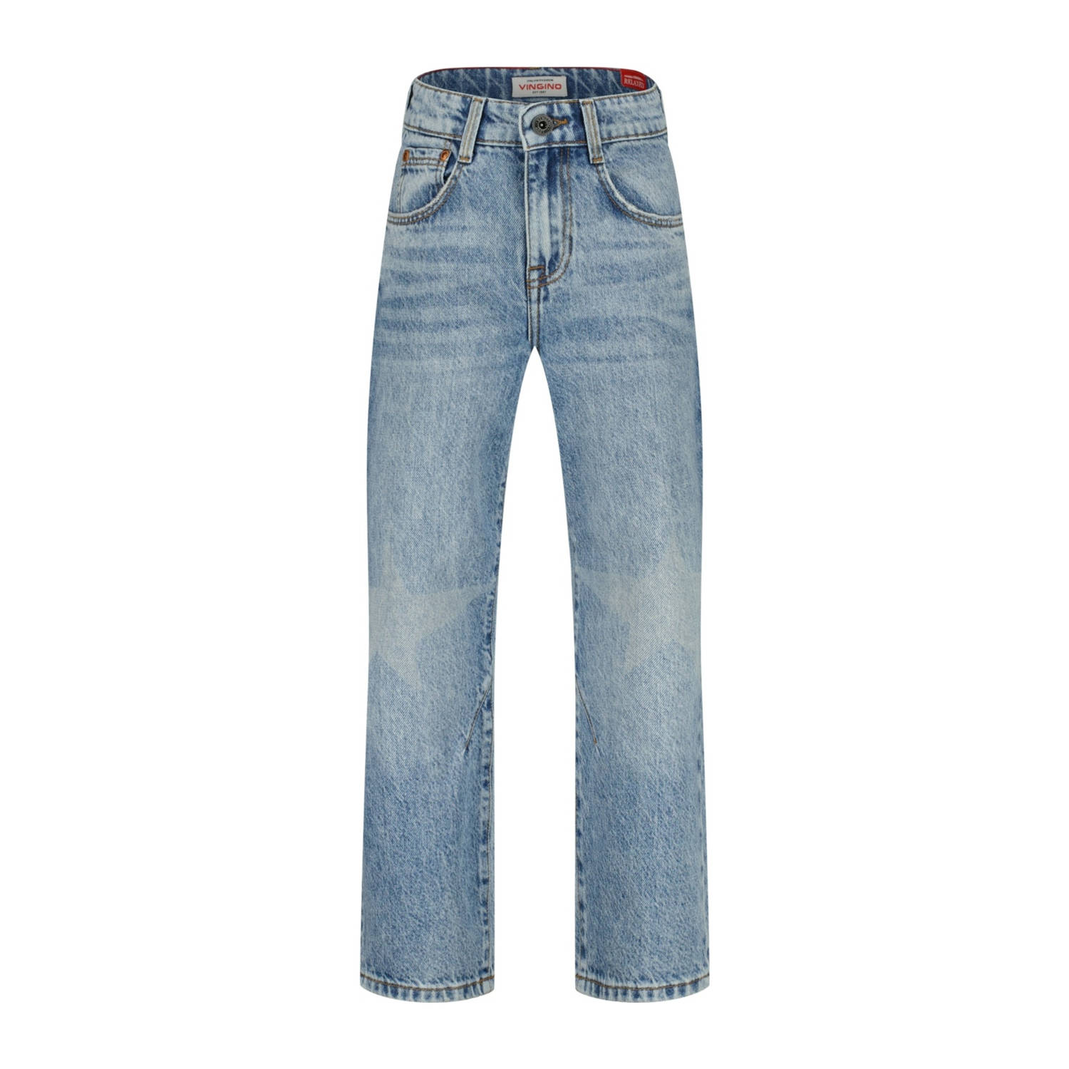 Vingino relaxed loose fit jeans light blue denim