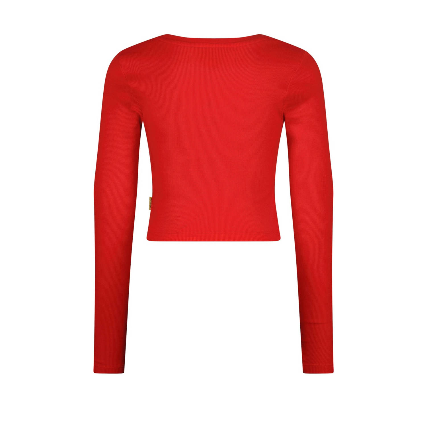 Vingino longsleeve rood rib gebreid
