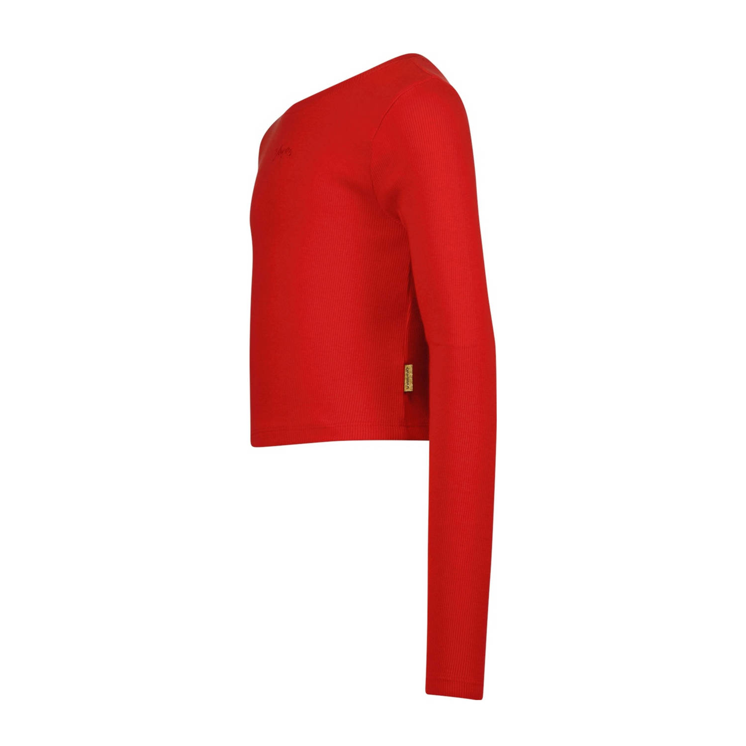 Vingino longsleeve rood rib gebreid
