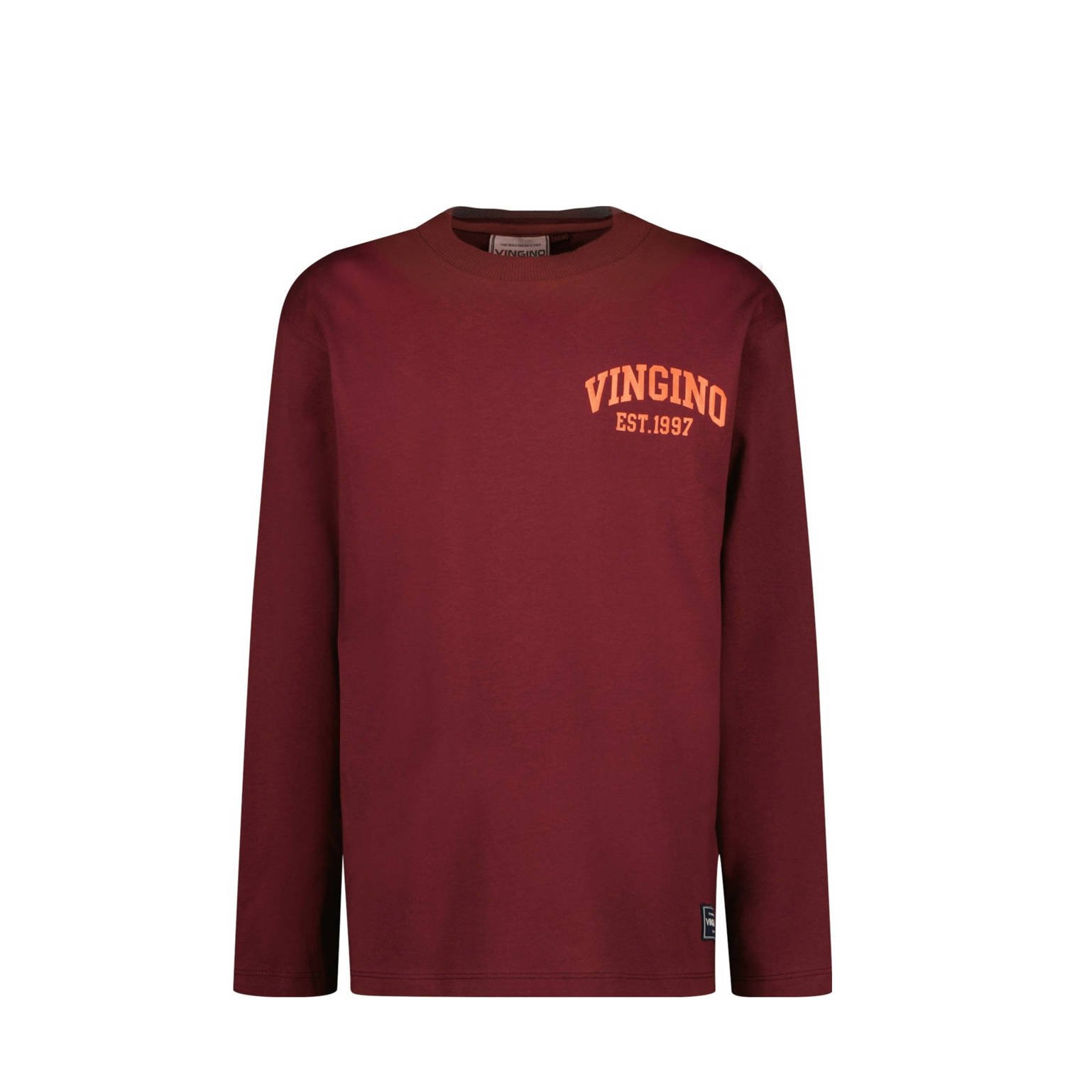Vingino longsleeve donkerrood