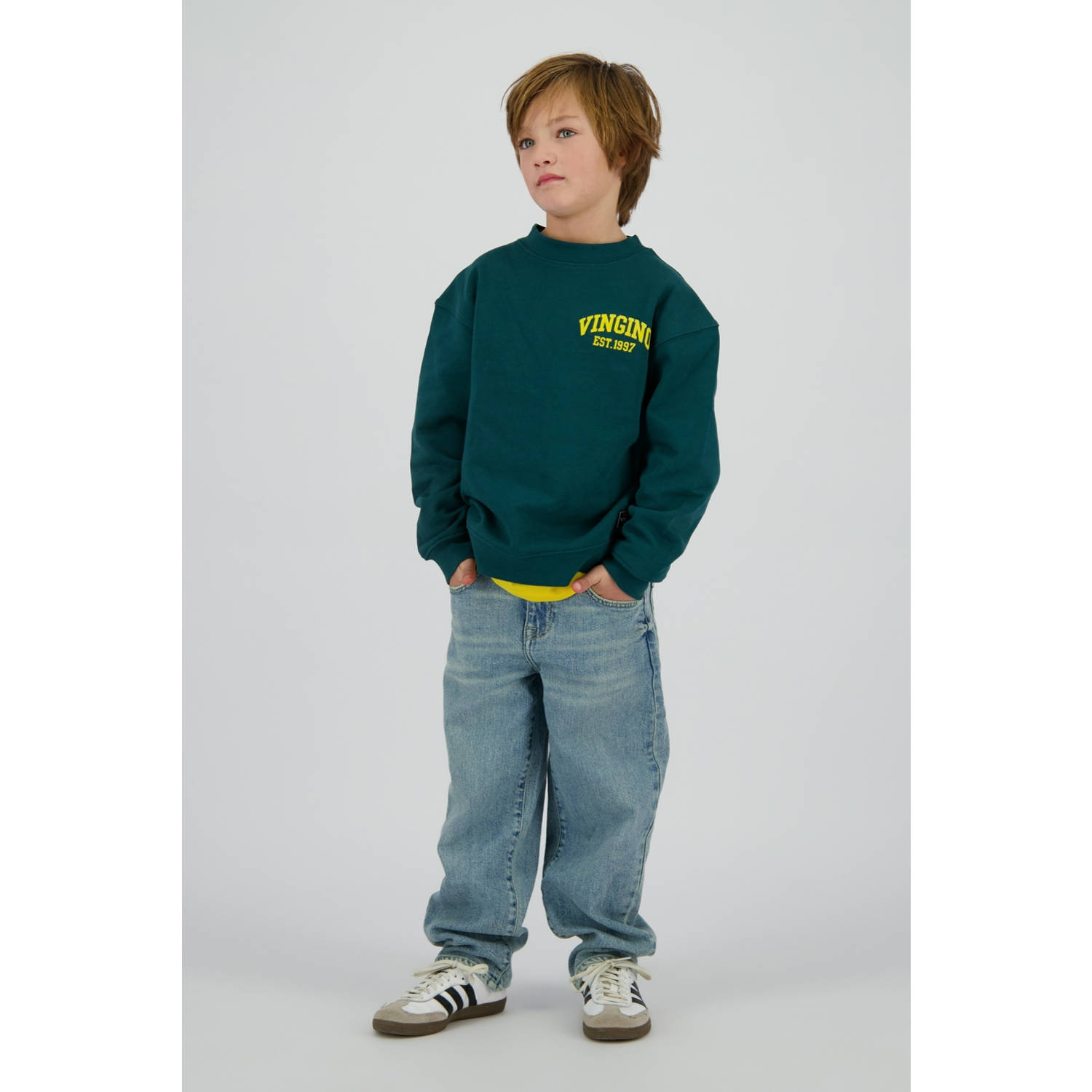 Vingino sweater donkergroen