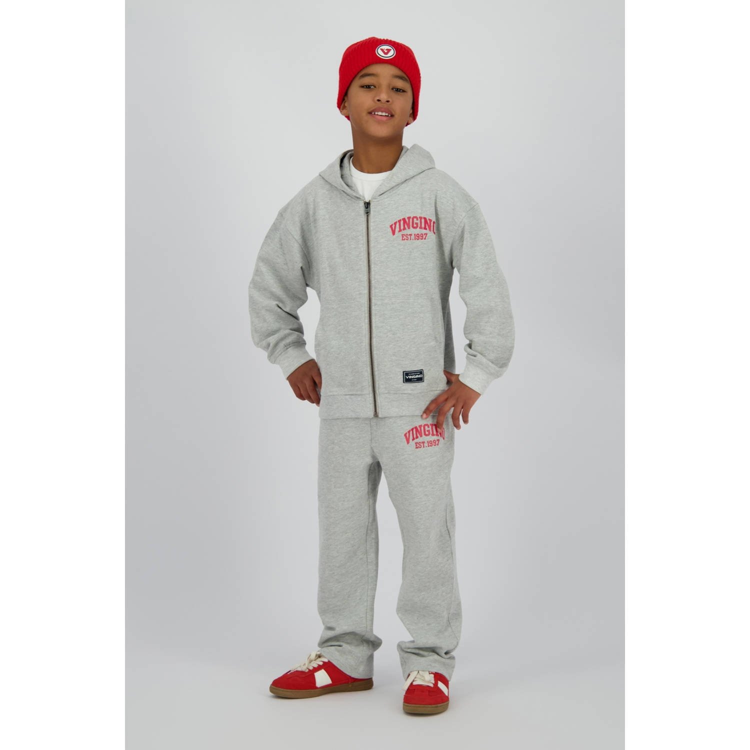 Vingino relaxed sweatpant grijs