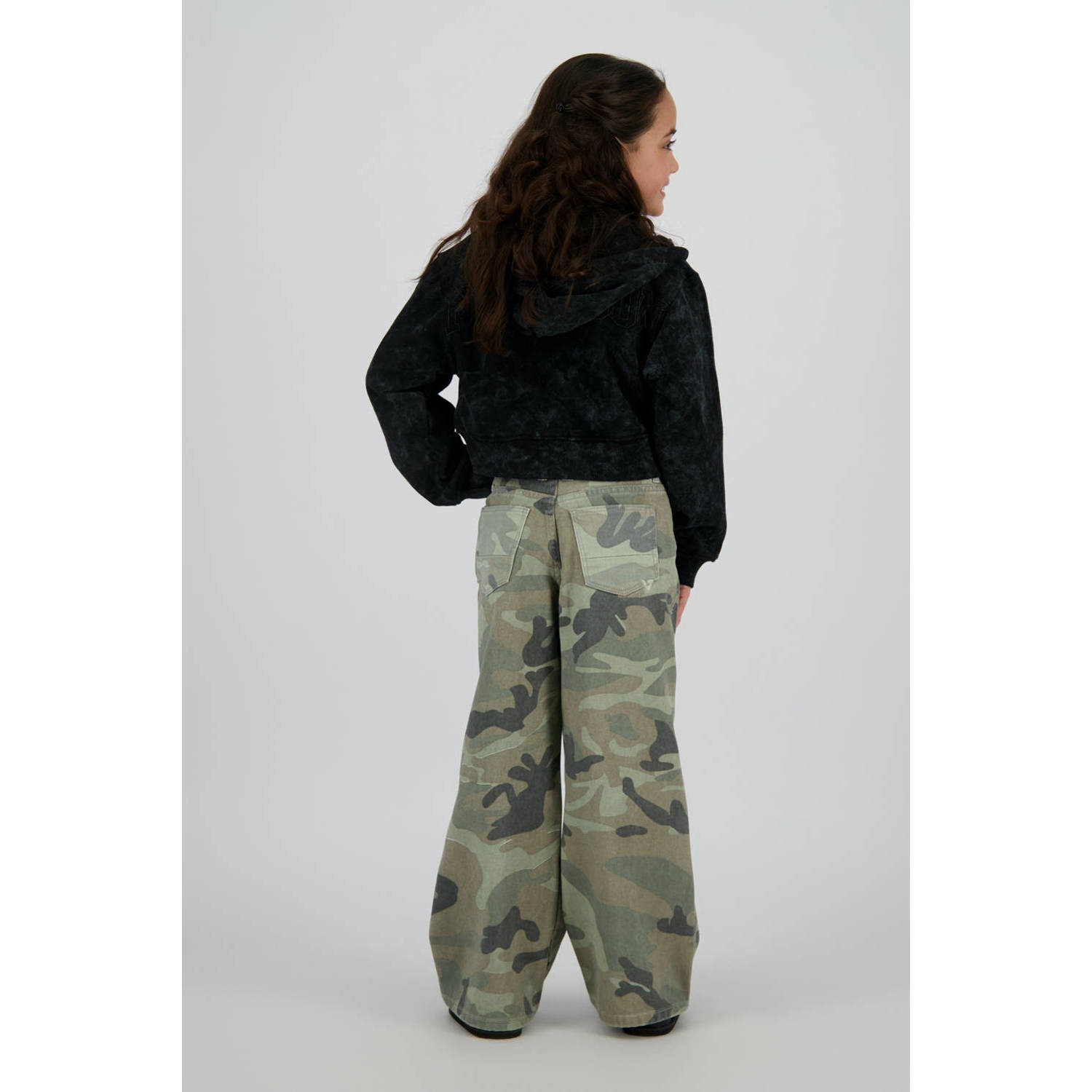 Vingino sweatvest zwart