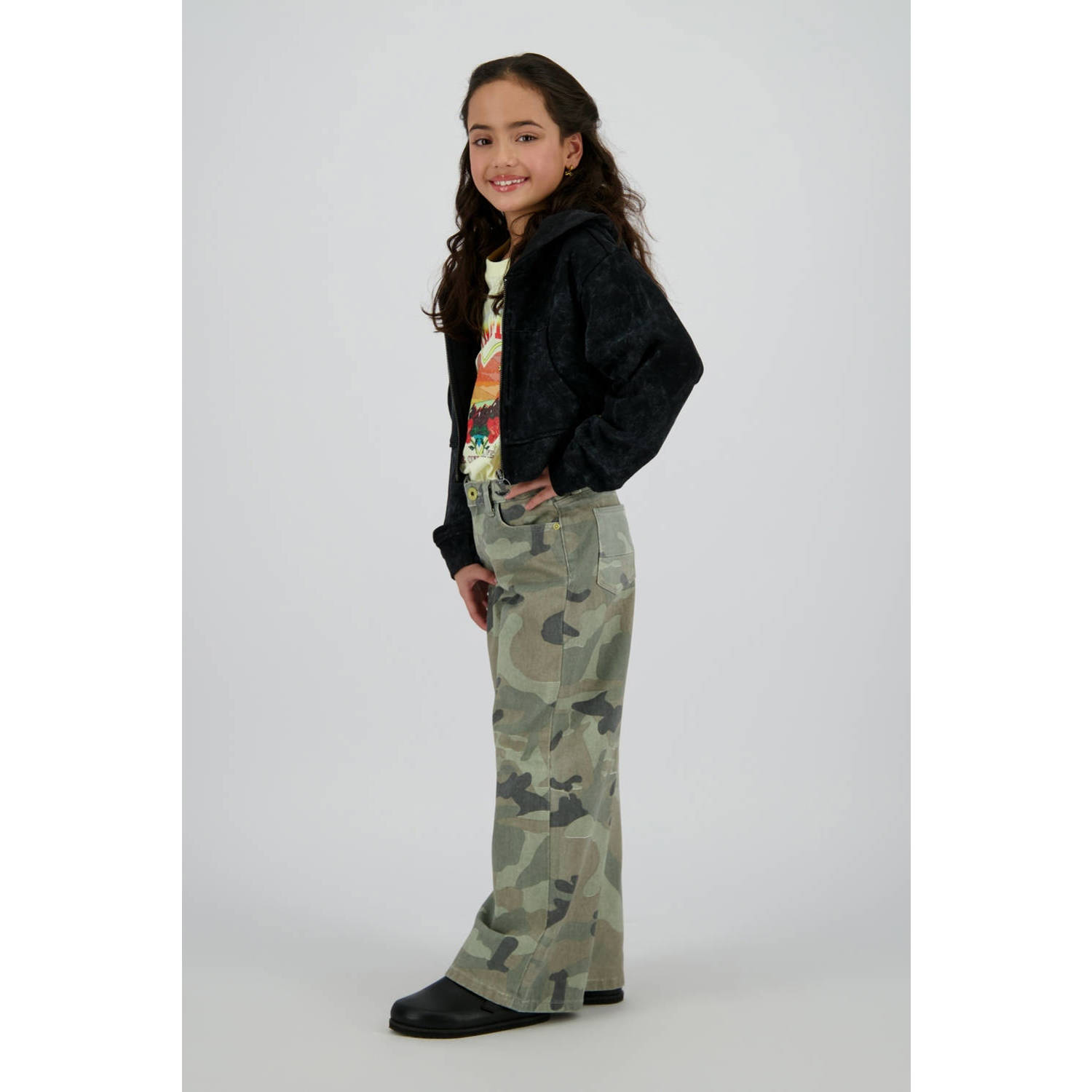 Vingino sweatvest zwart
