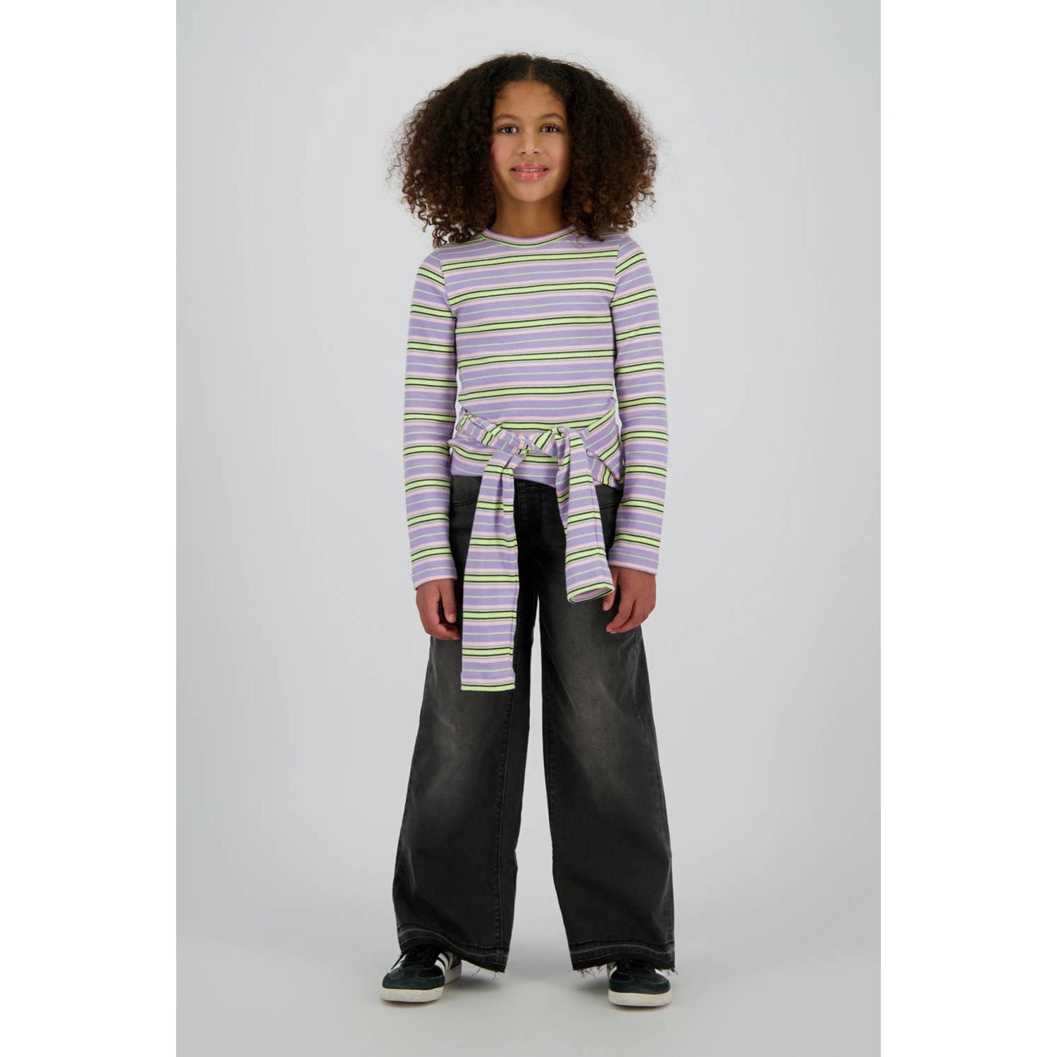 VINGINO Meisjes Tops & T-shirts Basic Stripe Top Multi