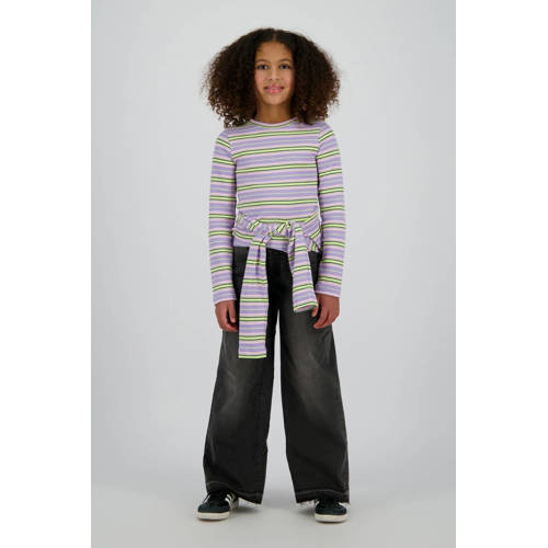 Vingino longsleeve lila rib gebreid afbeelding