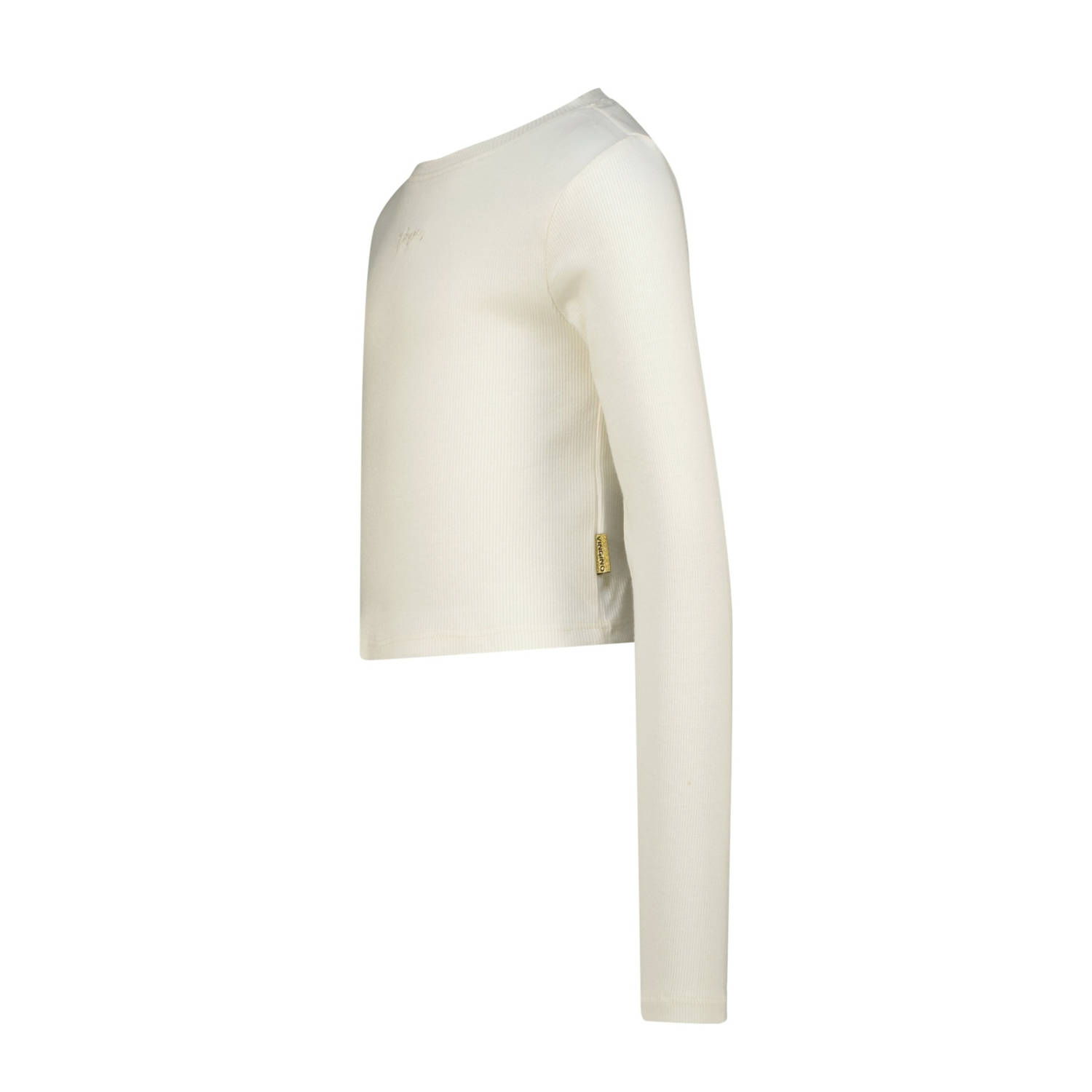 Vingino longsleeve ecru rib gebreid