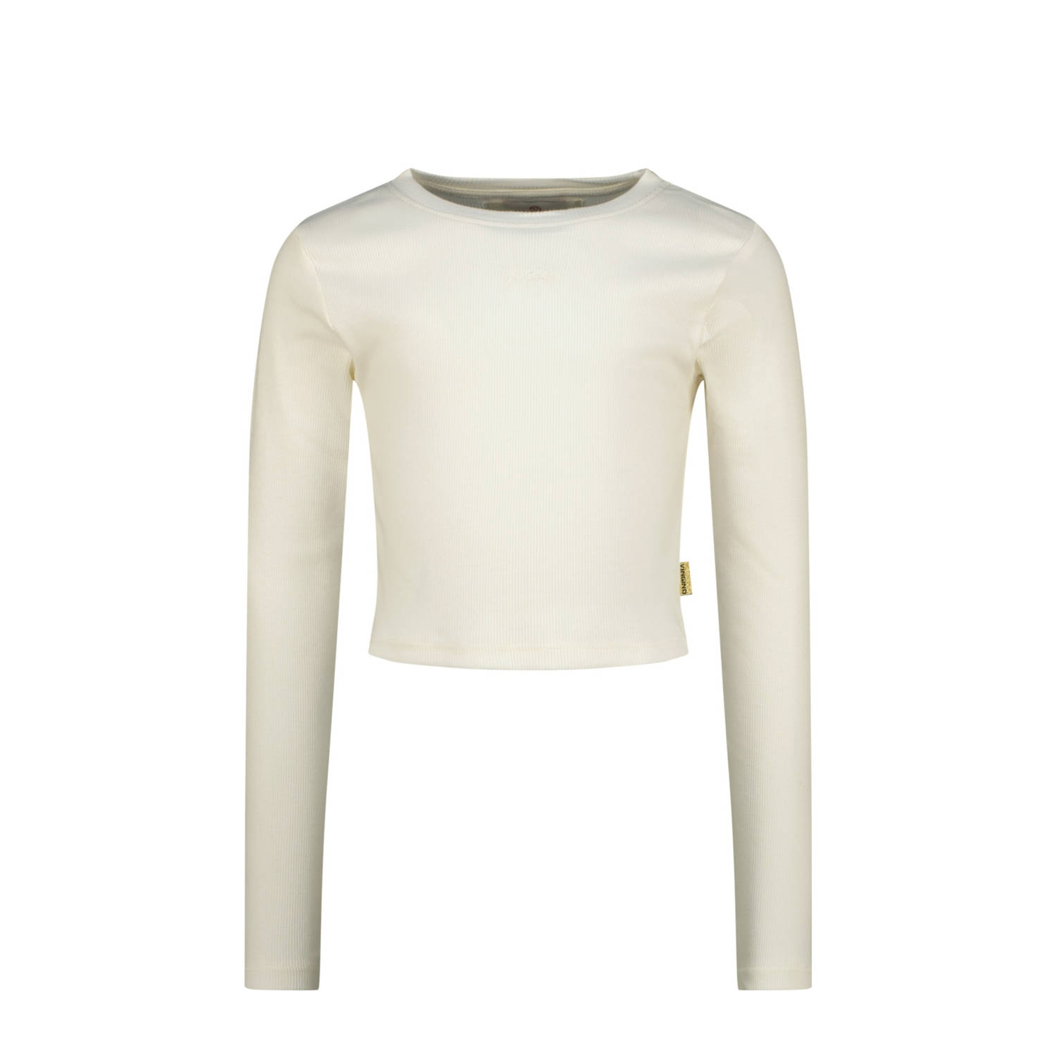 Vingino longsleeve ecru rib gebreid