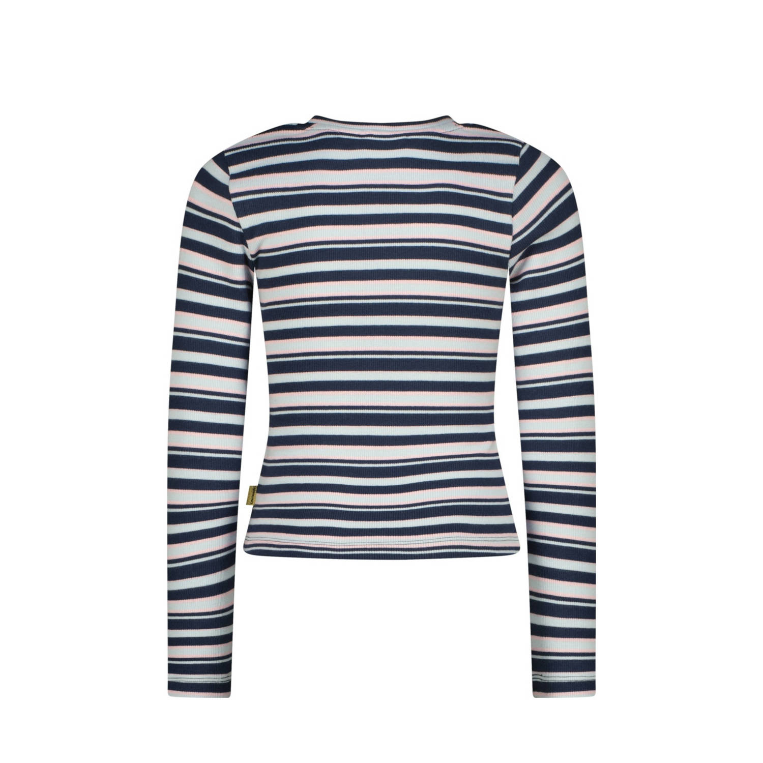 Vingino longsleeve donkerblauw rib gebreid