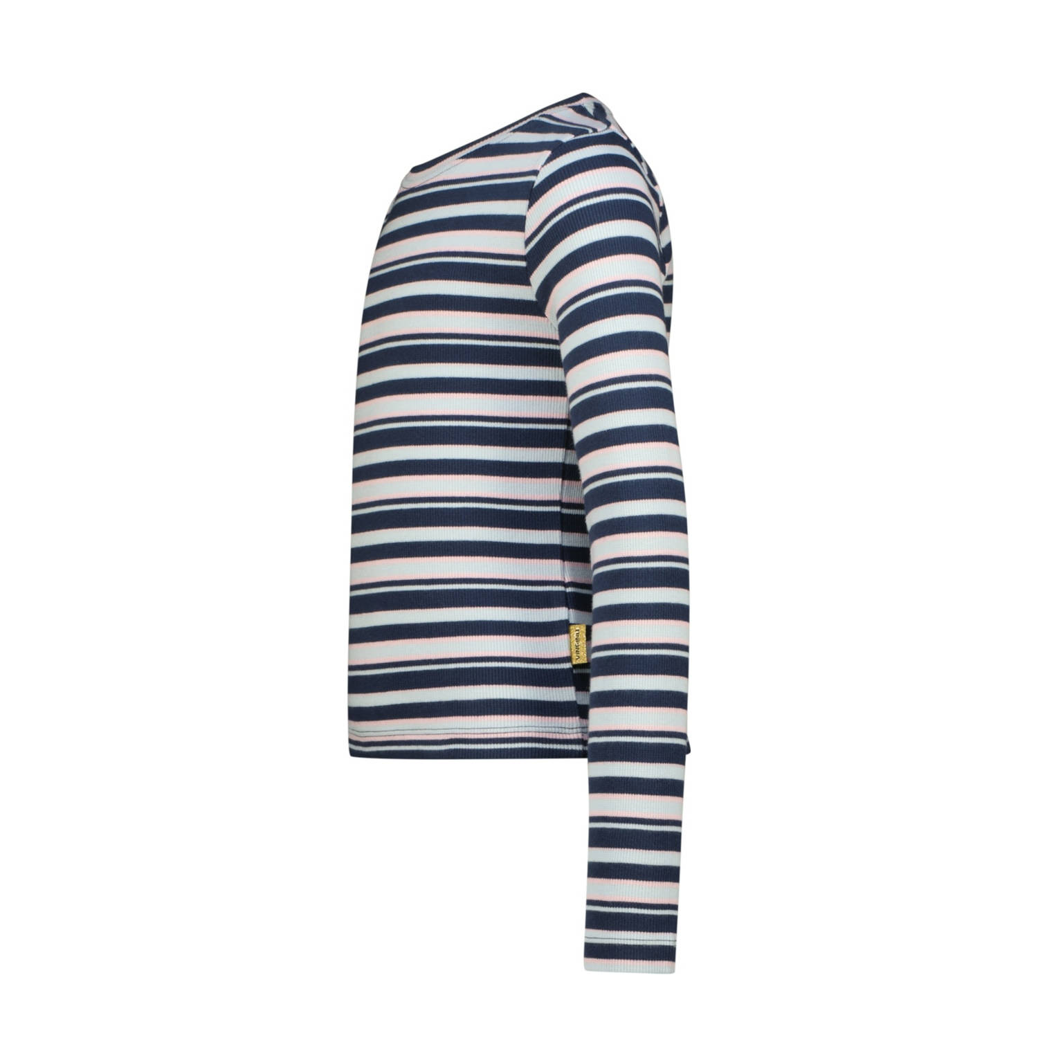 Vingino longsleeve donkerblauw rib gebreid