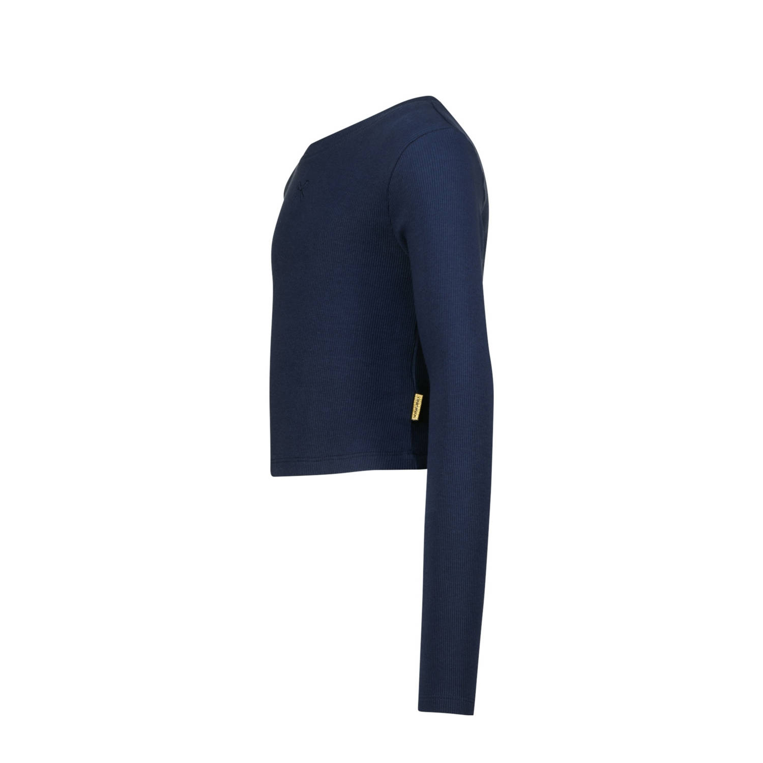 Vingino longsleeve donkerblauw rib gebreid