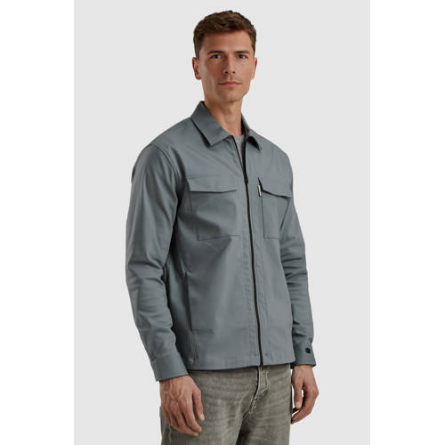 Cast Iron overshirt grijsblauw afbeelding