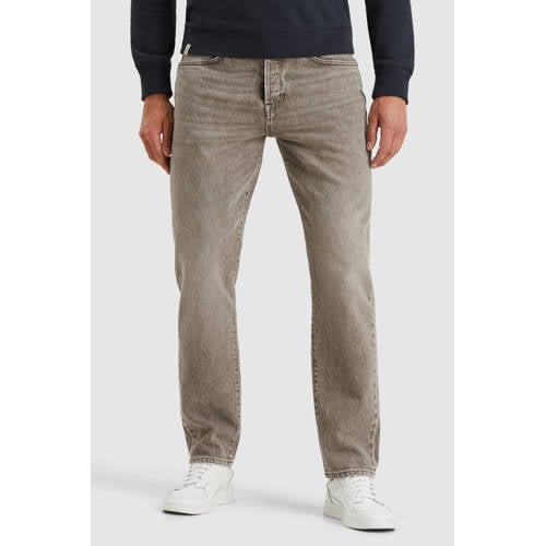 Cast Iron FALTURE RELAXED straight leg jeans dirt coated light afbeelding