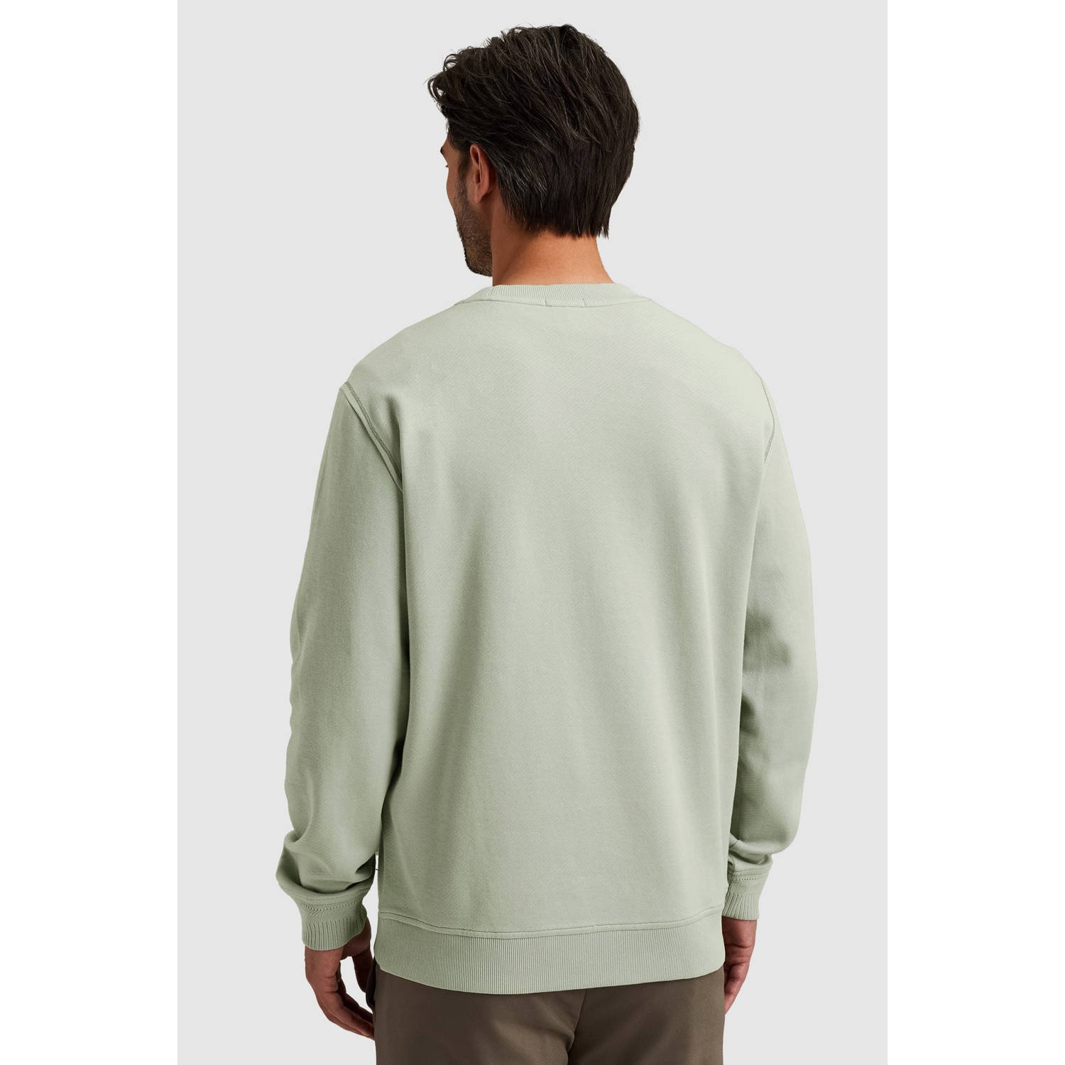 Cast Iron sweater lichtgroen