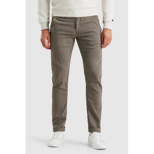 Cast Iron slim chino RISER taupe afbeelding