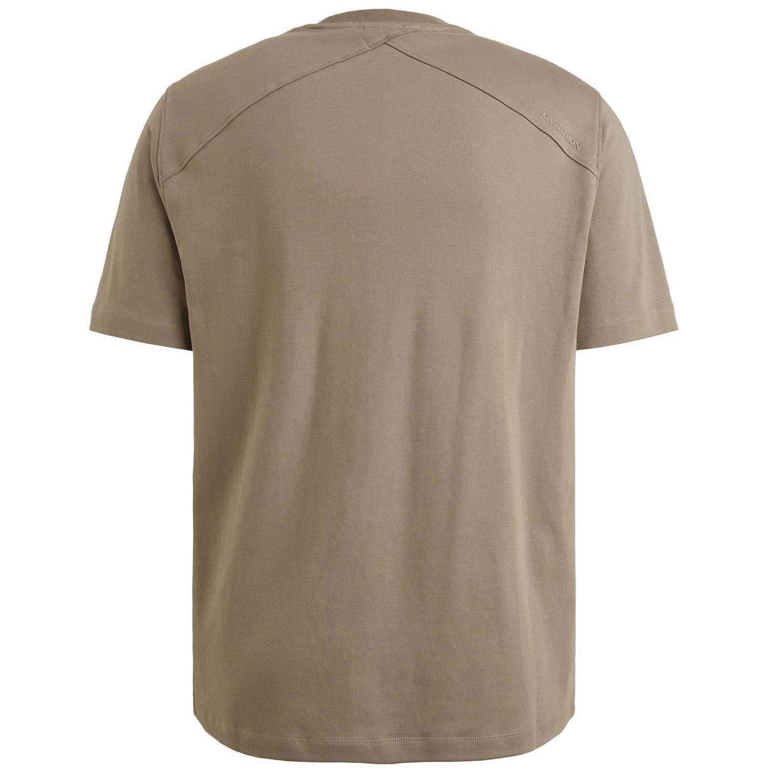 Cast Iron regular T-shirt lichtbruin