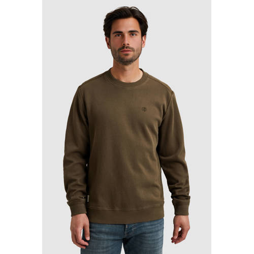 Cast Iron sweater kaki afbeelding