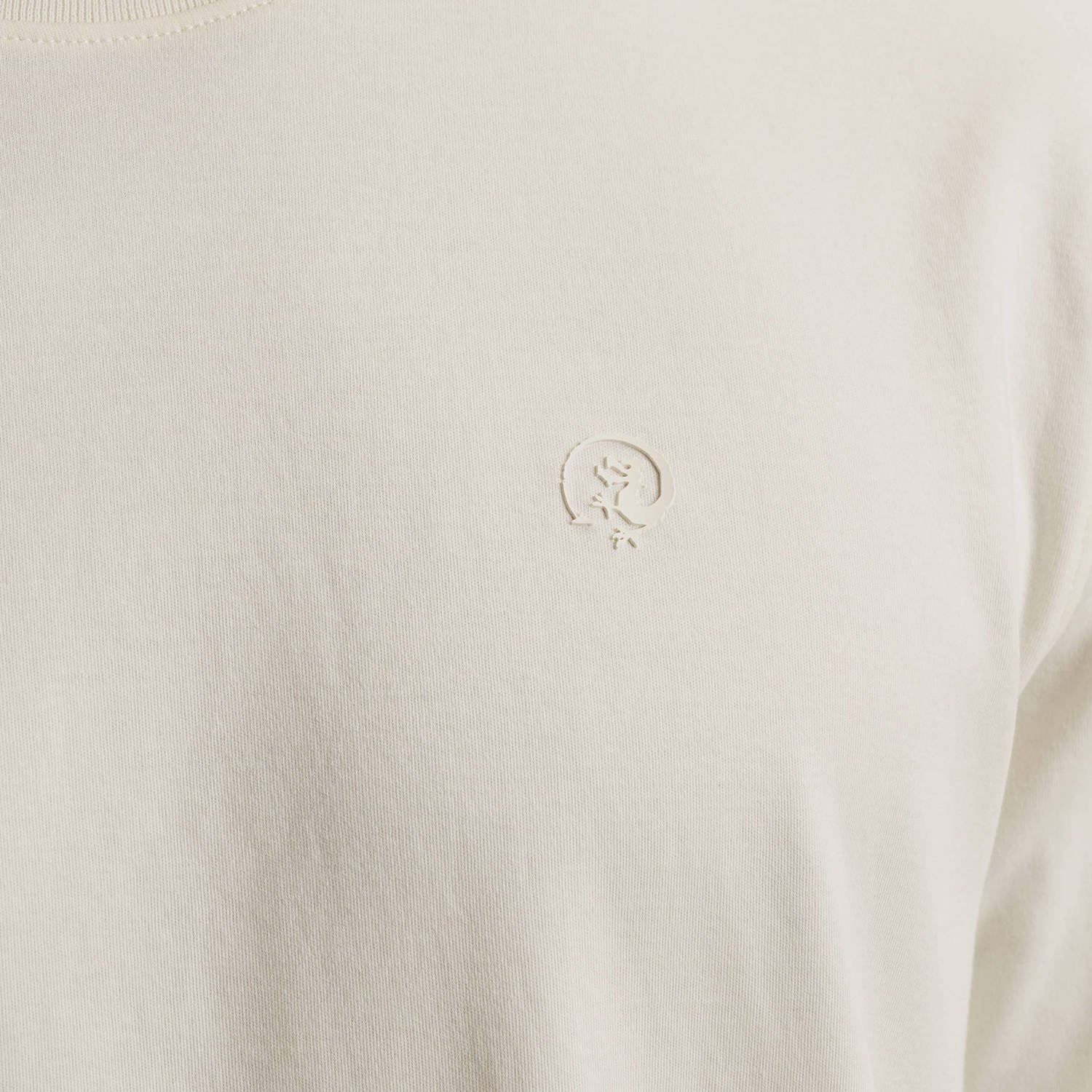 Cast Iron regular T-shirt ecru