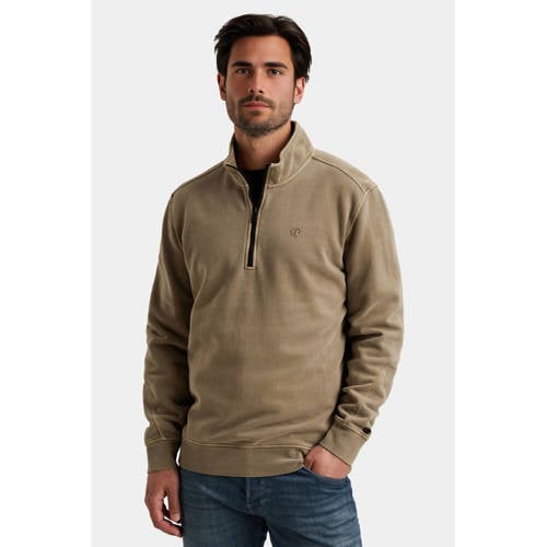 Cast Iron sweater lichtbruin afbeelding