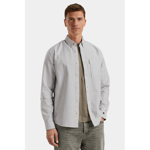 Cast Iron casual overhemd beige afbeelding