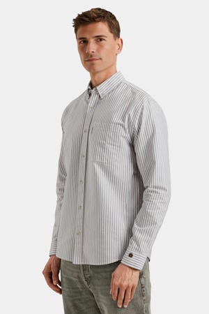 casual overhemd beige