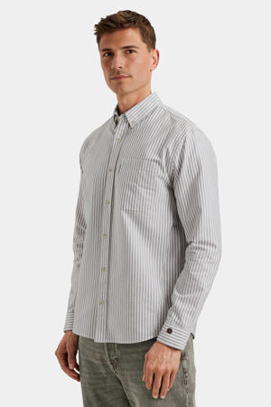 casual overhemd beige