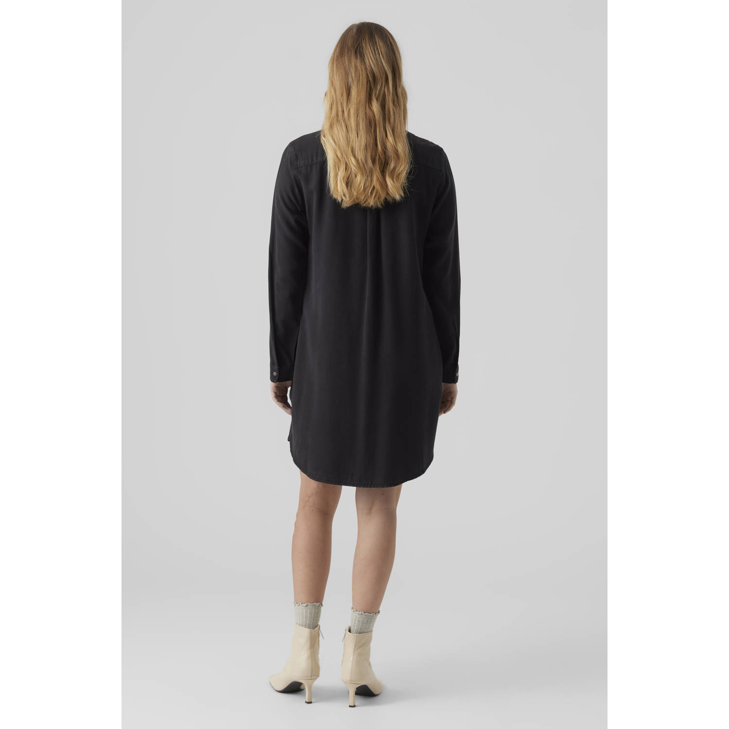 VERO MODA MATERNITY zwangerschaps jurk zwart