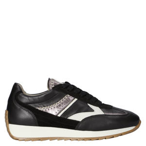 Harlem 02.03 leren sneakers zwart