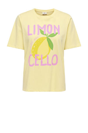 T-shirt geel