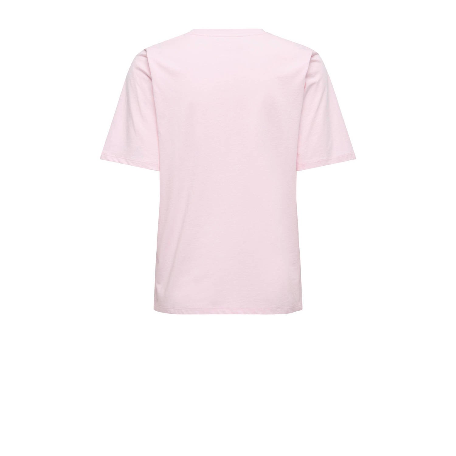JDY T-shirt lichtroze